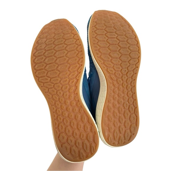 New Balance Fresh Foam Cruz Sneakers Womens 10 Mesh Fabric Teal Blue Like New - Picture 13 of 15